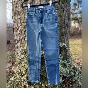 Madewell Perfect Vintage Straight Legged Jeans